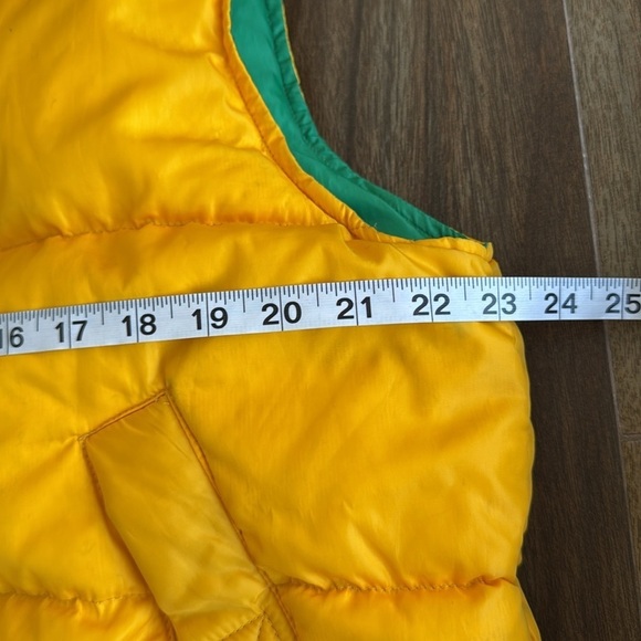 J Crew vintage men’s puffer vest 550 fill power, goose down feathers, size small - Picture 6 of 14